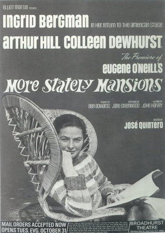 More Stately Mansions (Broadway) Movie Poster Print