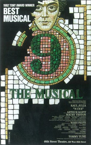 Nine (Broadway) Movie Poster Print