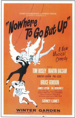 Nowhere To Go But Up (Broadway) Movie Poster Print