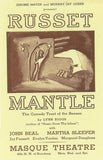 Russet Mantle (Broadway) Movie Poster Print