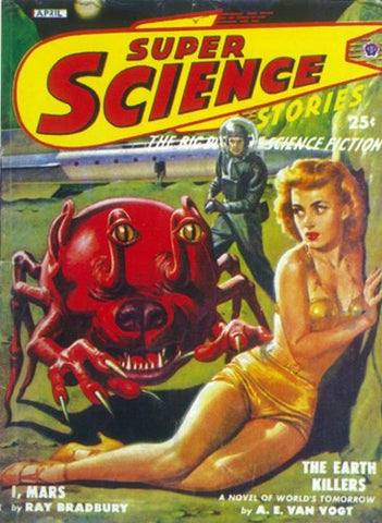 Super Science Stories (Pulp) Movie Poster Print