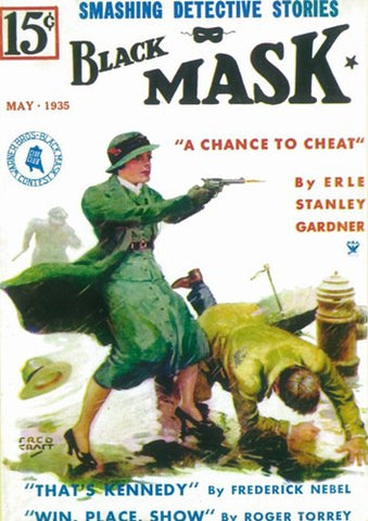 Black Mask (Pulp) Movie Poster Print