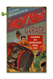 Hot Rod Garage Metal 18x30
