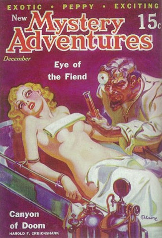 New Mystery Adventures (Pulp) Movie Poster Print