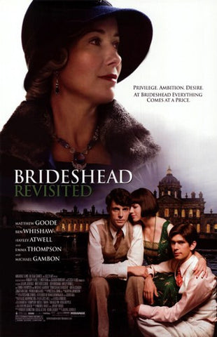Brideshead Revisited Movie Poster Print