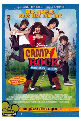 Camp Rock Movie Poster Print