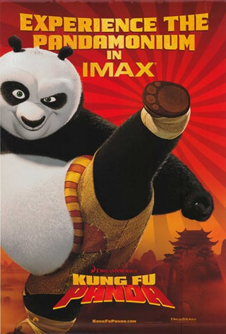 Kung Fu Panda Movie Poster Print