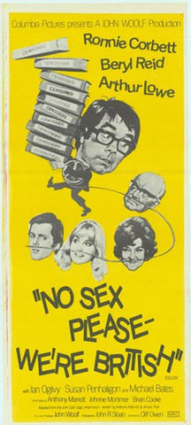 No Sex Please Were British Movie Poster Print