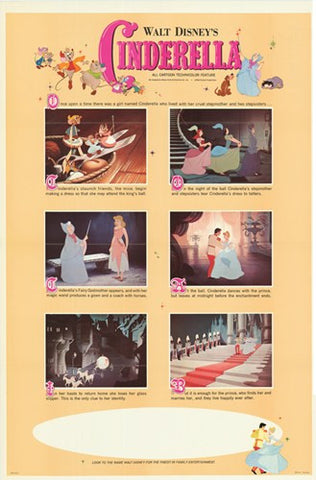 Cinderella Movie Poster Print