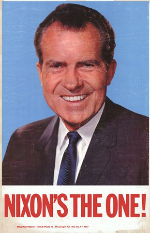 Richard Nixon Movie Poster Print