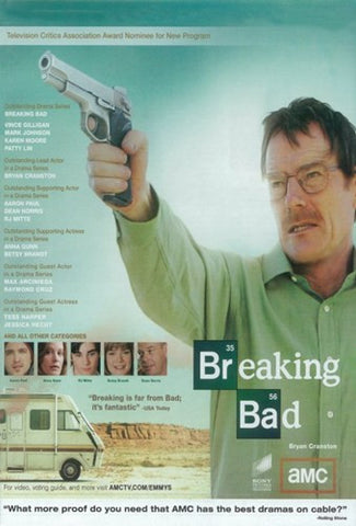 Breaking Bad Movie Poster Print