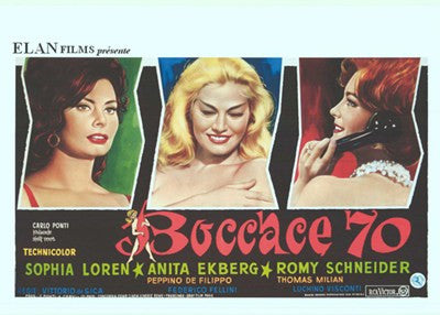 Boccaccio 70 Movie Poster Print