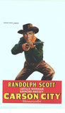 Carson City Movie Poster Print