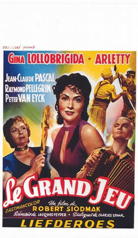 Flesh And The Woman Movie Poster Print