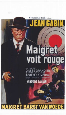 Maigret Sees Red Movie Poster Print
