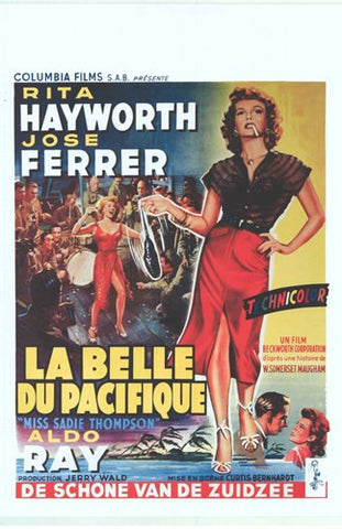 Miss Sadie Thompson Movie Poster Print