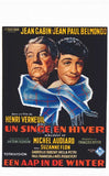 Monkey In Winter Movie Poster Print