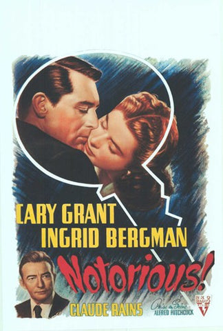 Notorious Movie Poster Print