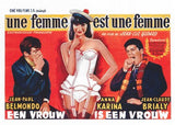 A Woman Is a Woman Movie Poster Print