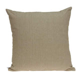 ArtFuzz 20 inch X 0.5 inch X 20 inch Elegant Transitional Beige Pillow Cover