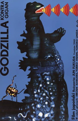 Godzilla vs. Gigan Movie Poster Print