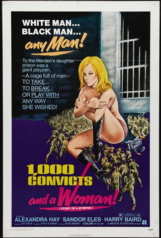 1000 Convicts and a Woman Movie Poster Print