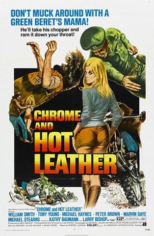Chrome and Hot Leather Movie Poster Print