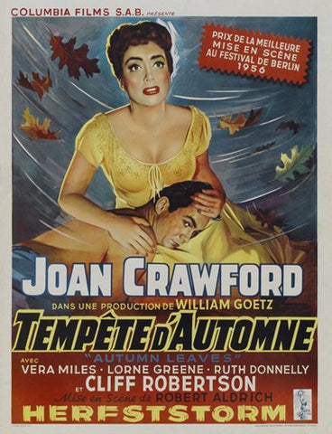 Autumn Leaves Movie Poster Print