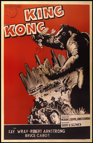 King Kong Movie Poster Print