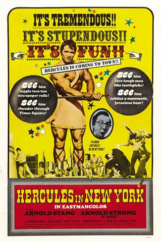 Hercules in New York Movie Poster Print