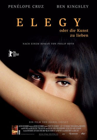 Elegy Movie Poster Print