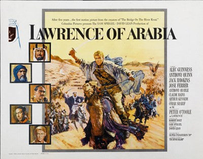 Lawrence of Arabia Movie Poster Print