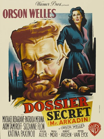 Mr. Arkadin Movie Poster Print