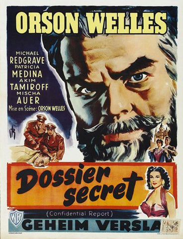 Mr. Arkadin Movie Poster Print