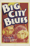 Big City Blues Movie Poster Print