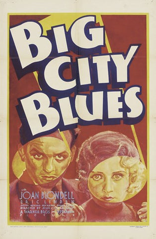 Big City Blues Movie Poster Print