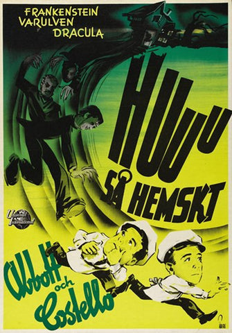 Bud Abbott and Lou Costello Meet Frankenstein, c.1948 (foreign) Movie Poster Print