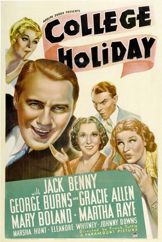College Holiday Movie Poster Print