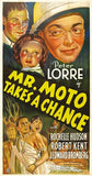 Mr. Moto Takes a Chance Movie Poster Print