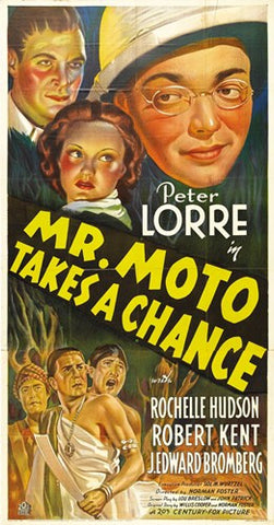 Mr. Moto Takes a Chance Movie Poster Print