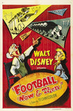 Football Now and Then Movie Poster Print