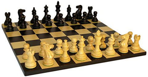 American Emperor Basic Chess Set, Black