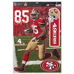WinCraft NFL San Francisco 49ers WCR29261014 Multi-Use Decal, 11