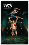 Cirque du Soleil - Kooza, c.2007 (unicycle duo) Movie Poster Print