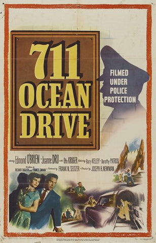 711 Ocean Drive Movie Poster Print