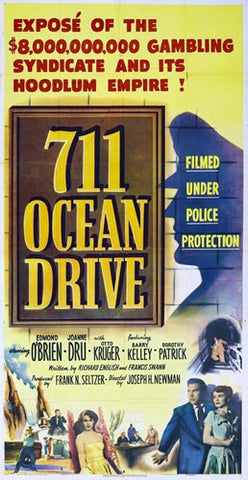 711 Ocean Drive Movie Poster Print