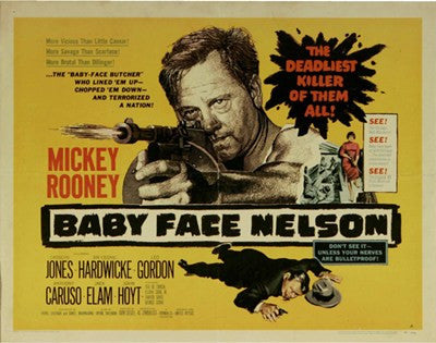 Baby Face Nelson Movie Poster Print