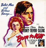 Born to Kill Movie Poster Print
