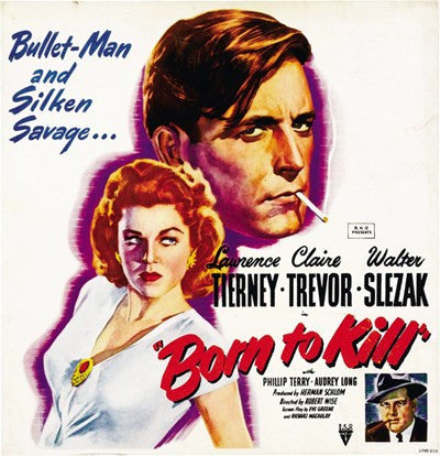Born to Kill Movie Poster Print