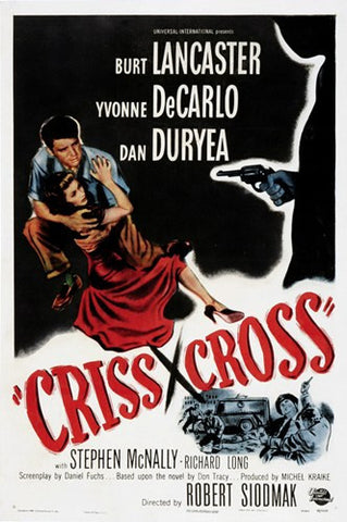 Criss Cross Movie Poster Print